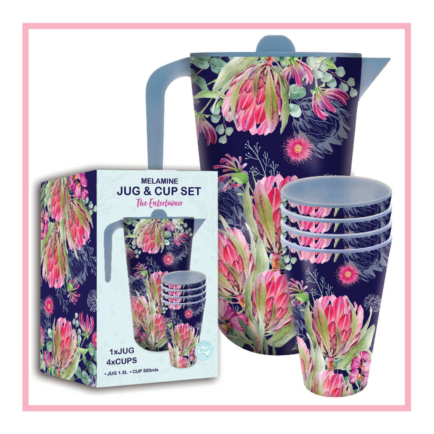 Alfresco Jug Set Blush Beauty