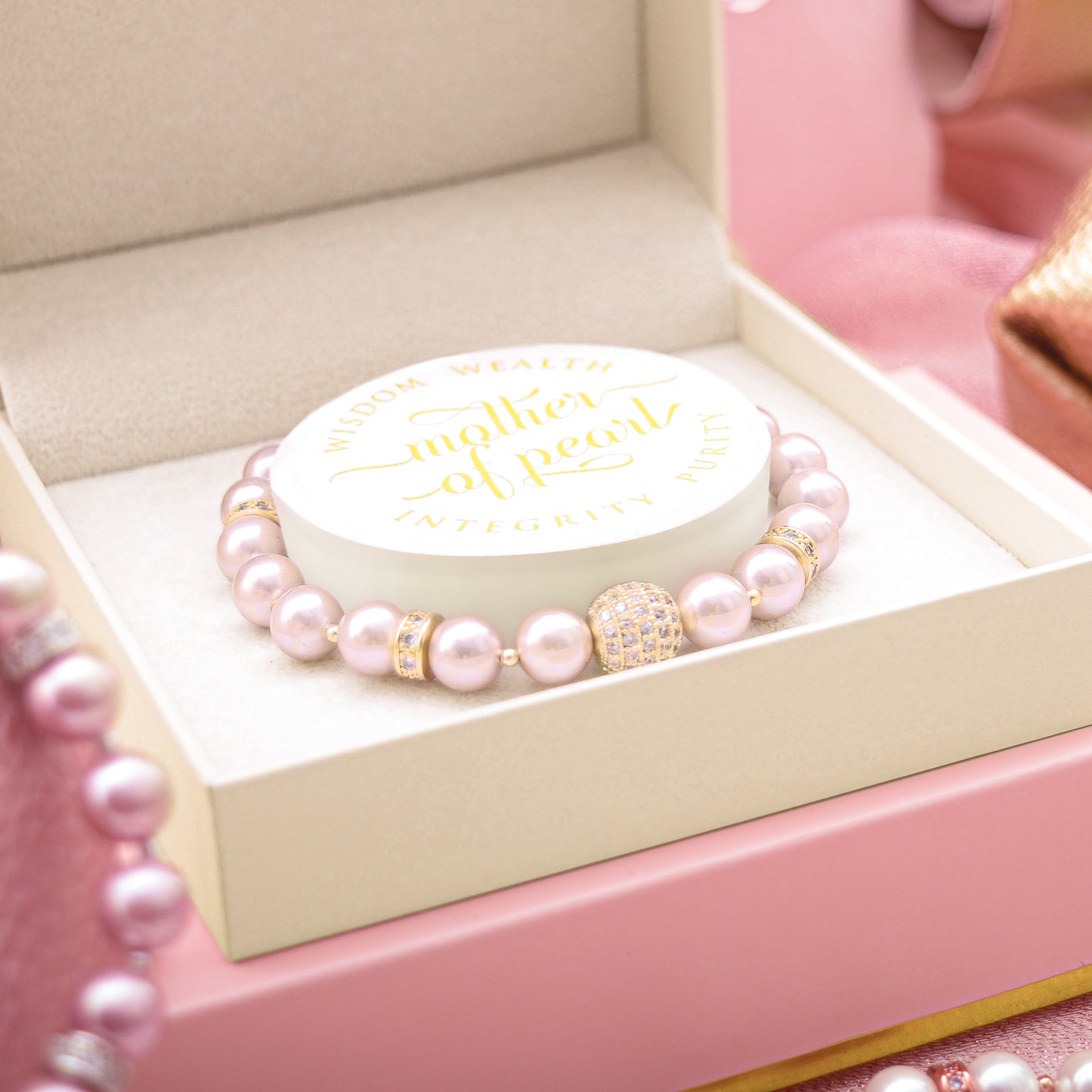 Blush Pink Pearl - (Rose G)