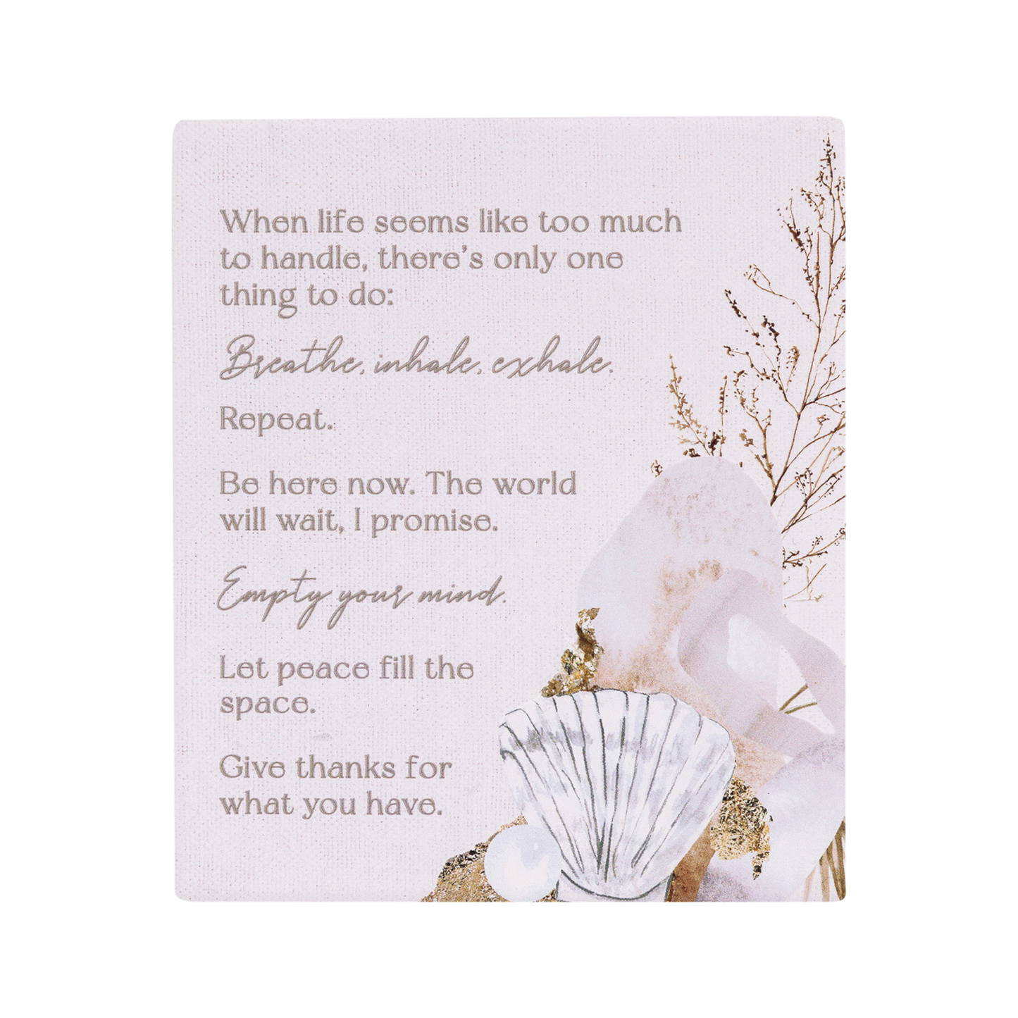 Palm Cove Mindfulness Verse