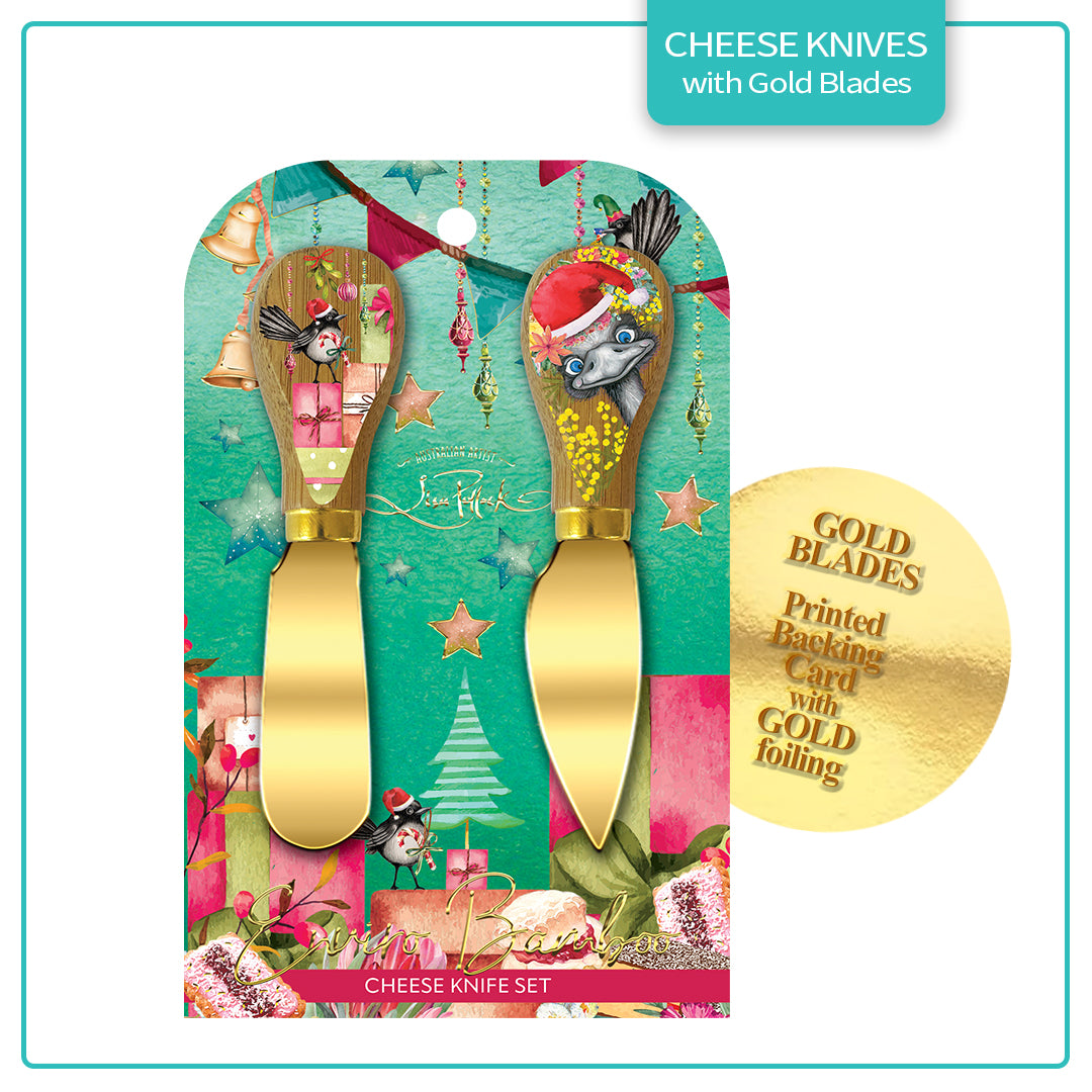 Cheese Knives Christmas Capers