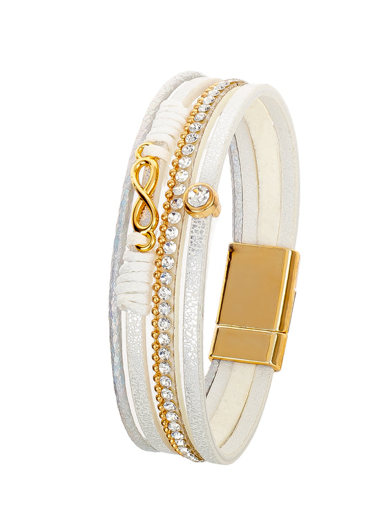 Infinity Bracelet - Pearl