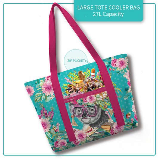 Lrg Tote Cooler Oz Foodie Koala