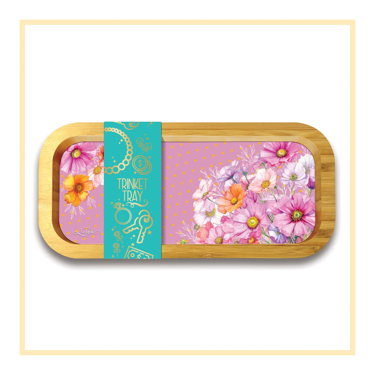 Trinket Tray Wildflowers