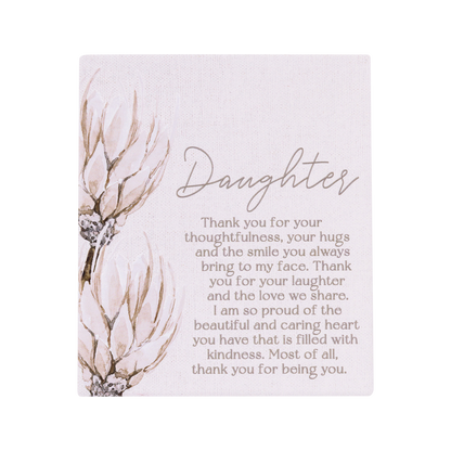 Palm Cove Daughter Verse