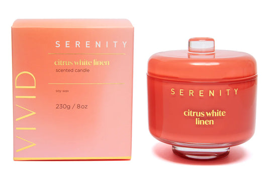 Citrus White Linen 230g Candle