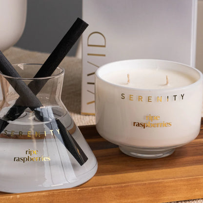 Ripe Raspberries 230g Candle