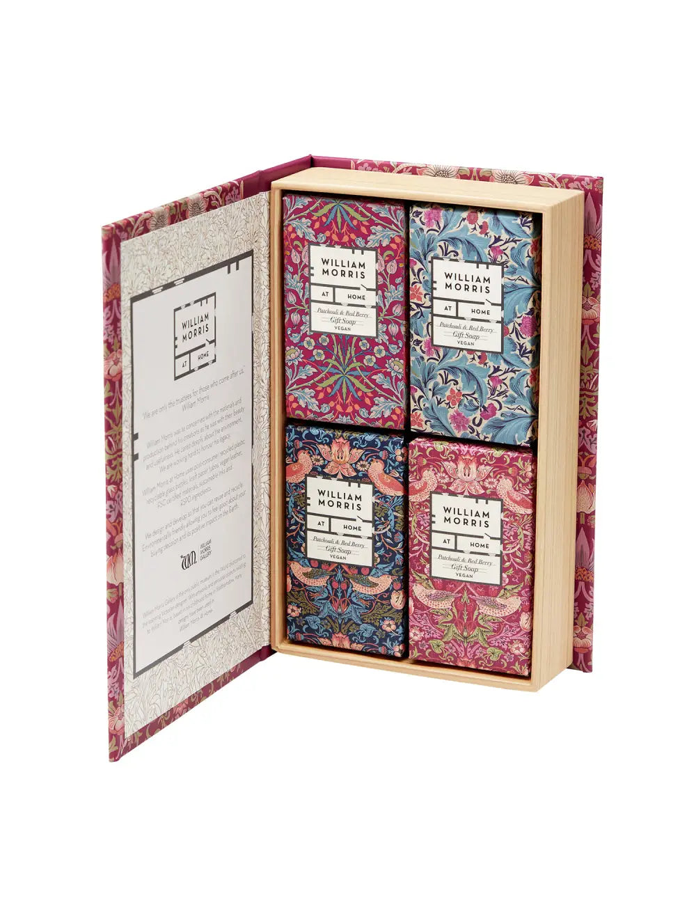 William Morris at Home Strawberry Thief Guest Soaps